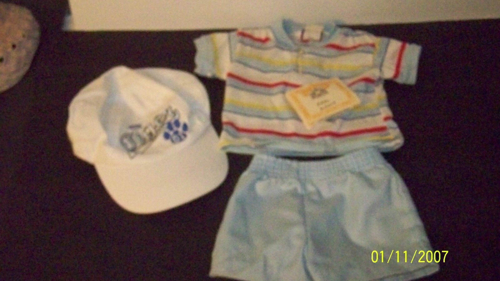 CABBAGE PATCH SOFT SCULPTURE XAVIER ROBERTS play pal W/NAME TAG TOPAZ ED