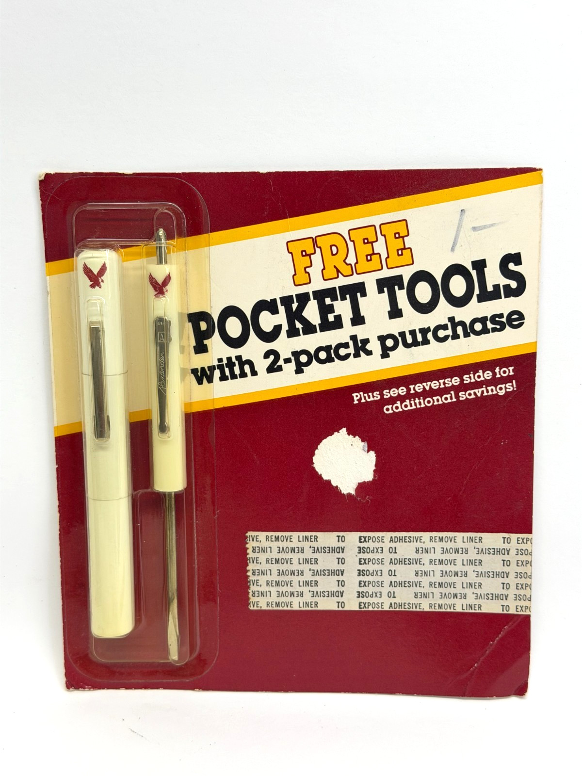 1987 WINSTON Cigarette Collectible Screwdriver Flashlight Combo Promotional