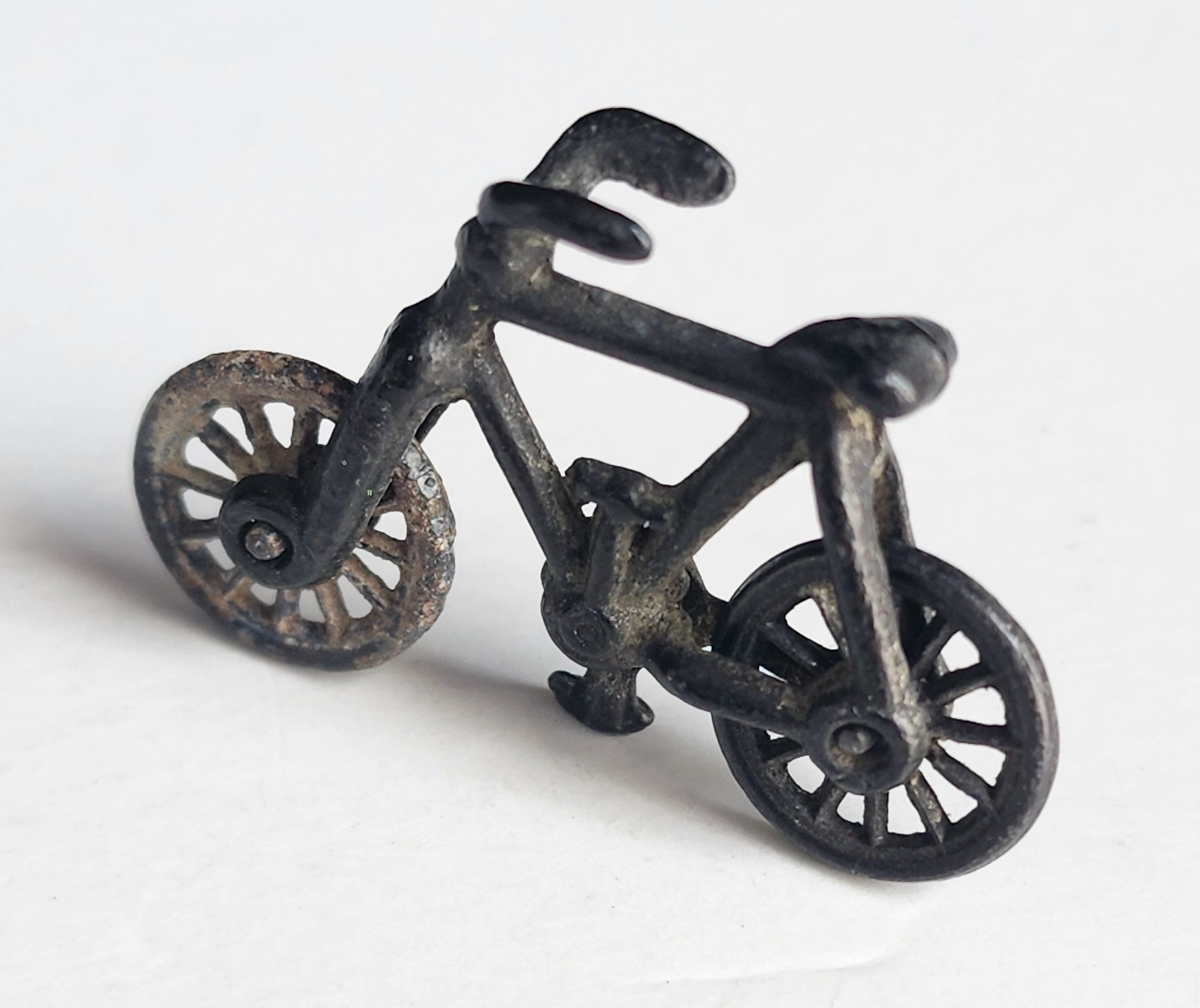 1927 DOWST Vintage Premium Cracker Jack Prize Bicycle Stand Up Toy