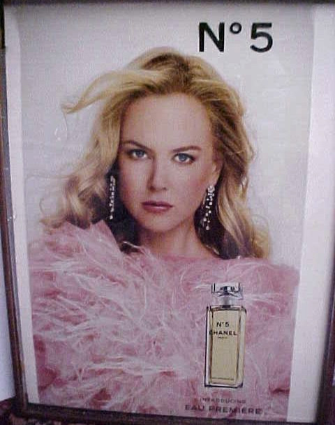 Nicole Kidman Met Gala Karl Lagerfeld Pink Feather Dress Ad 2004 Clear Pre-owned