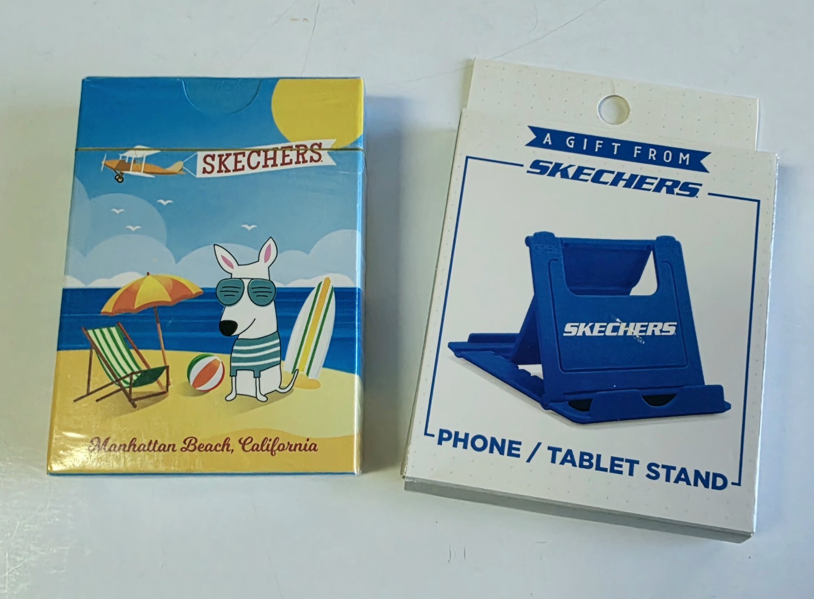 Skechers Promo Phone/Tablet Stand and Playing Cards Sealed