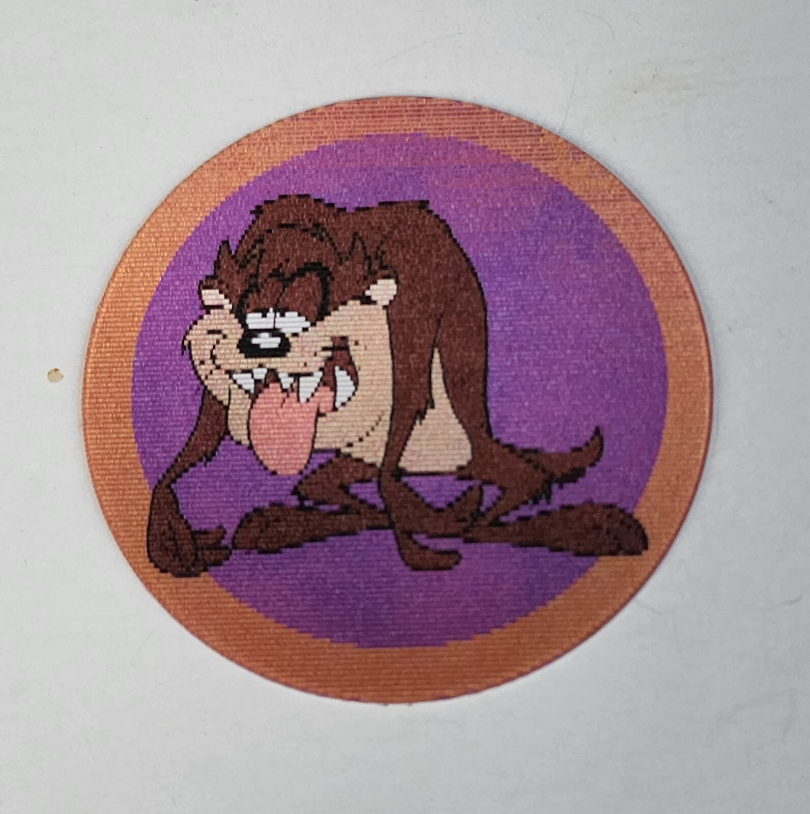 2001 Premium Cracker Jack Prize Nintendo Looney Tunes Taz Pog Toy