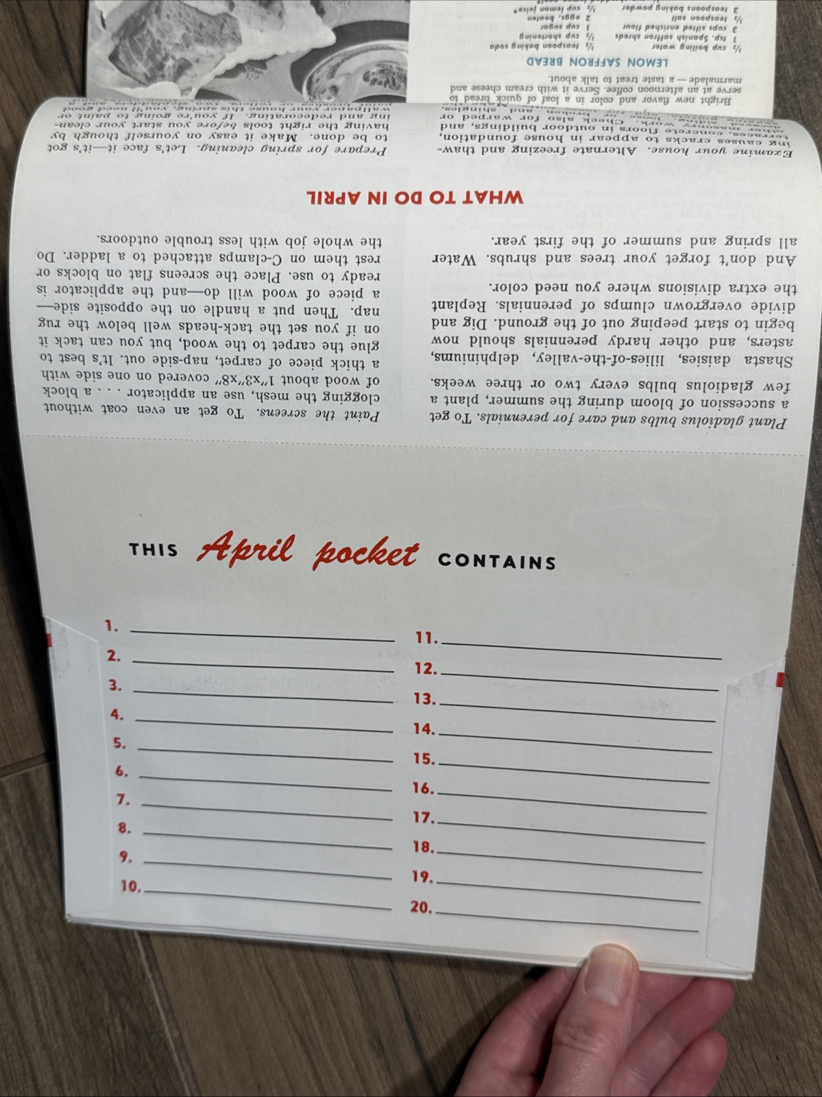 Complete Vintage 1961 Puppy Dog Wall Calendar TV Sales Advertising from Illinois