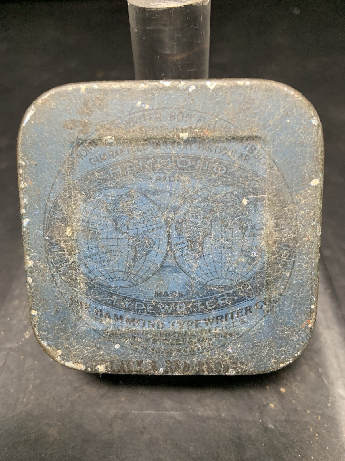 Vintage 1922 Hammond Typewriter Ribbon Tin RARE!