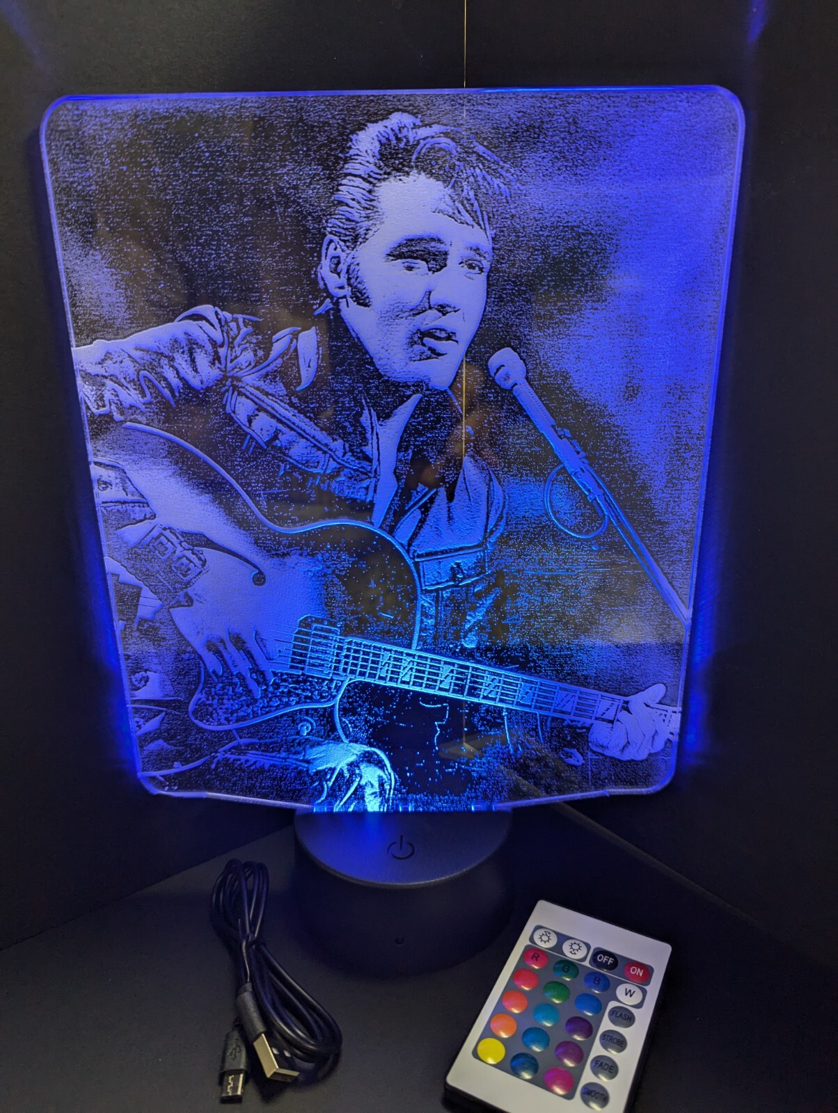 Elvis Presley L.E.D. Large light display #2