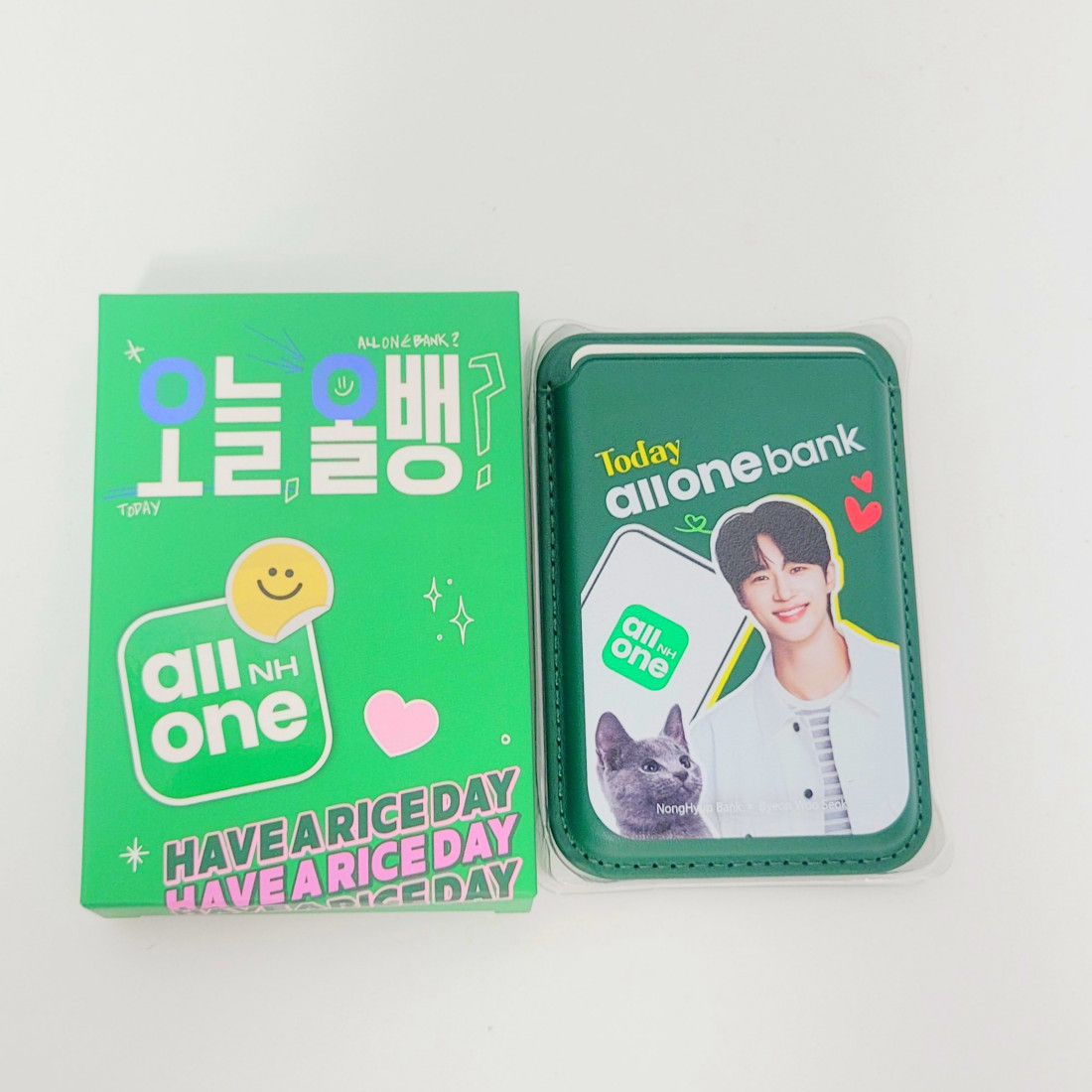 BYEON WOOSEOK x NH BANK Official MacSafe Card Wallet [for ID ganpoor_0]