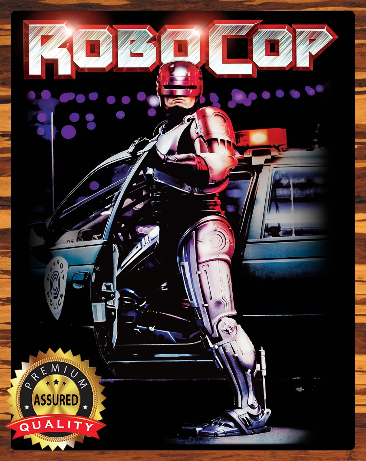 RoboCop – SciFi Action – 1987 – Metal Sign 11 x 14