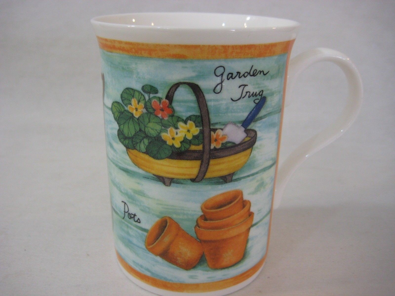 Crown Trent China Limited England Fine Bone China Gardening Mug