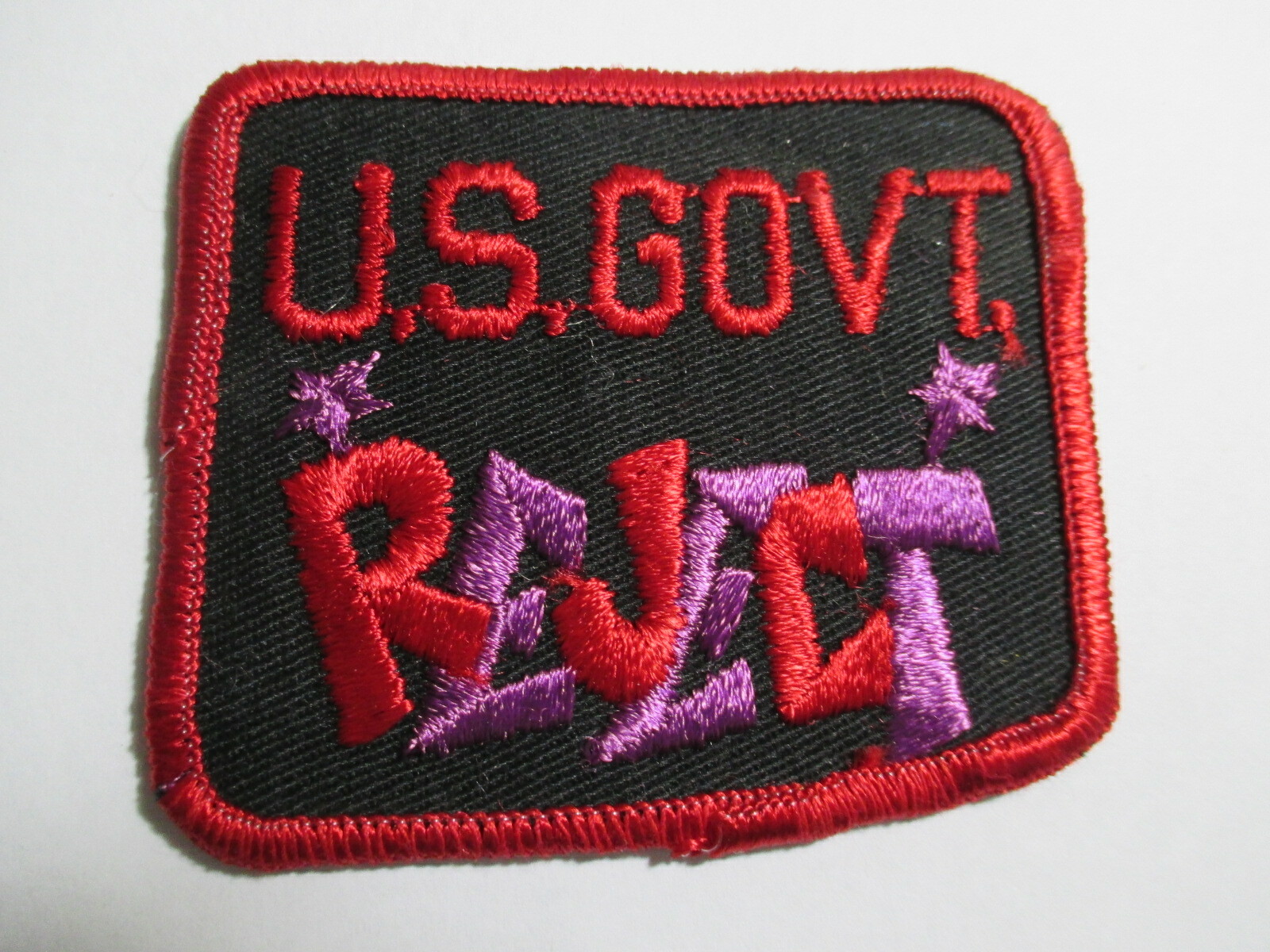 U.S. Govt. Reject Patch Activist Army Military NOS Vintage 60/70’s
