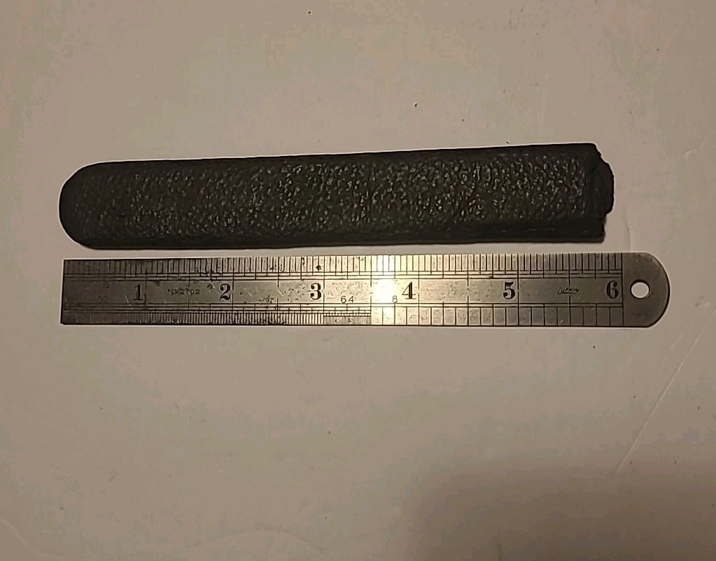 Vtg Quaker City Rubber Company 6 In. Metal Ruler PHILA CHICAGO PITTSBURG No 2702