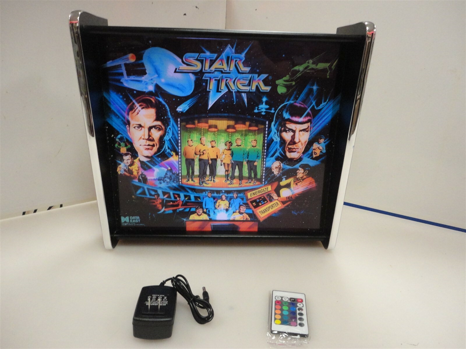 Star Trek Data East Pinball Head LED Display light box
