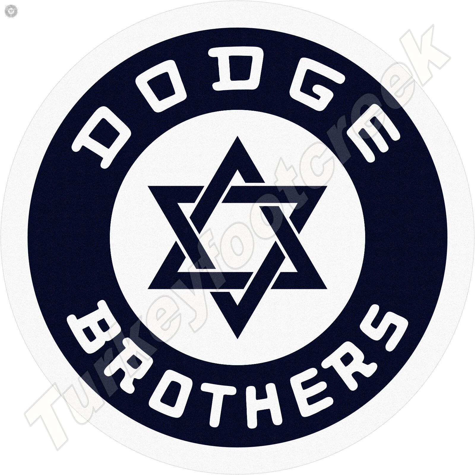 Dodge Brothers Round Metal Sign 2 Sizes To Choose From