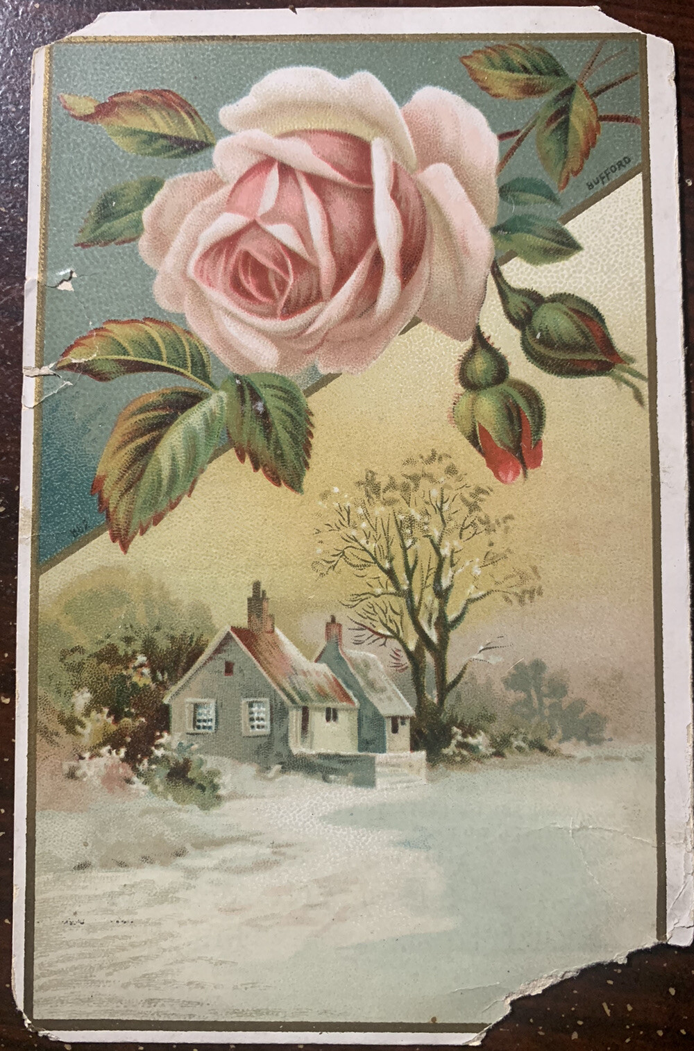 Pittsburgh Pa Victorian Trade Card Jos Fleming & Son Wines Vintage