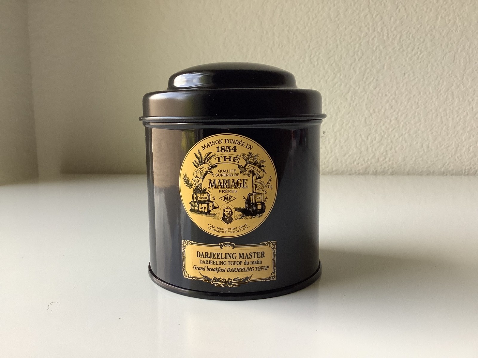Mariage Freres Darjeeling Master Tea Tin France 2004 Empty