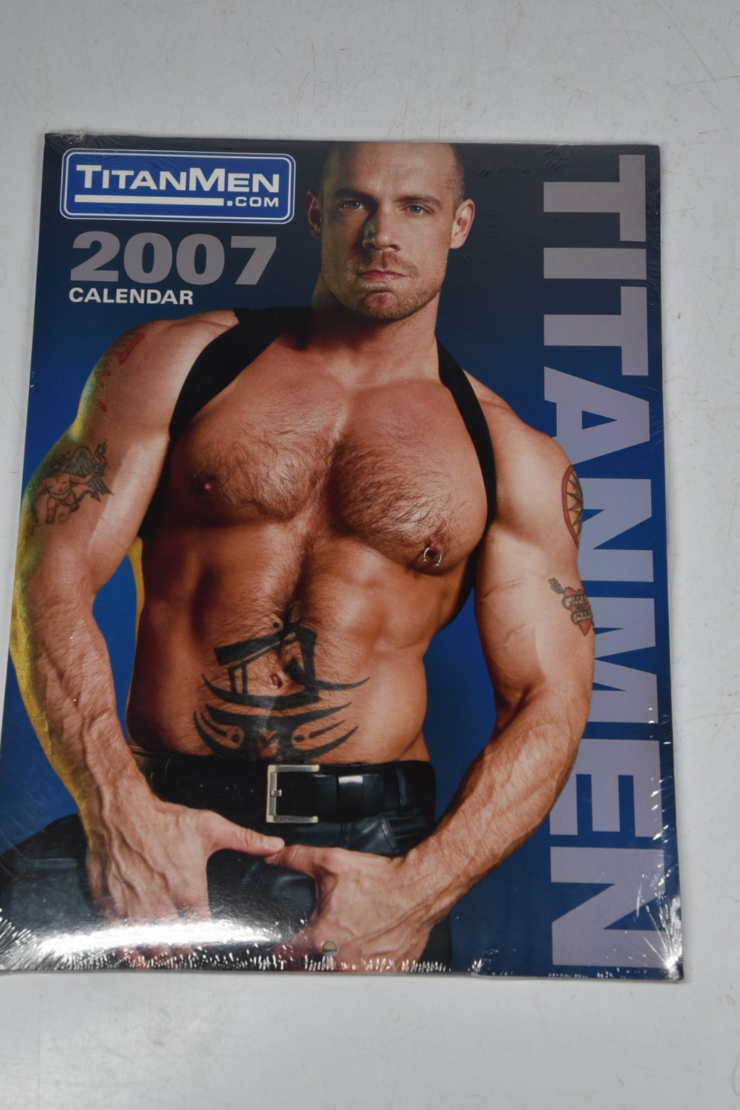 Vintage Titan Men Gay Art Photography 2007 Calendar Factory Sealed NEW
