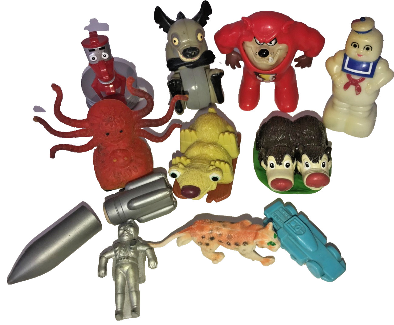 Vintage Lot of 11 Cereal, Fast Food, etc. Premiums, Small Toys