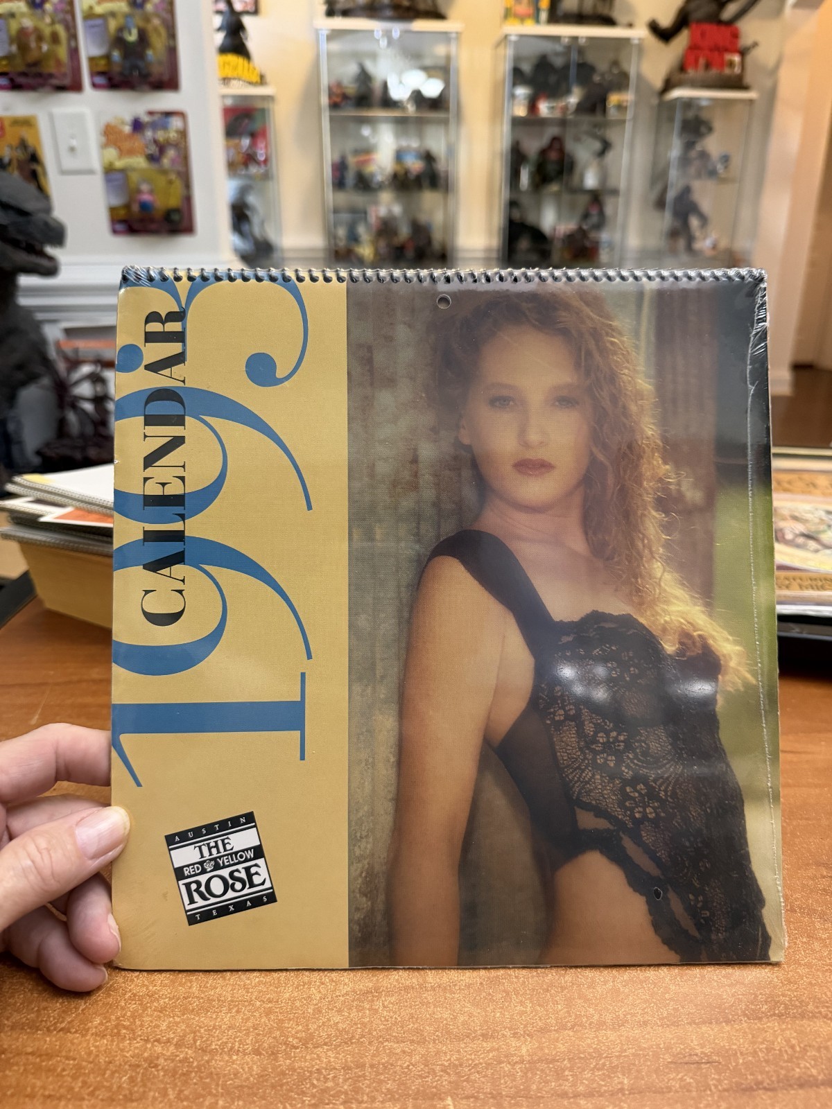 1993 The Yellow Rose Austin TX Calendar Sexy Women sealed