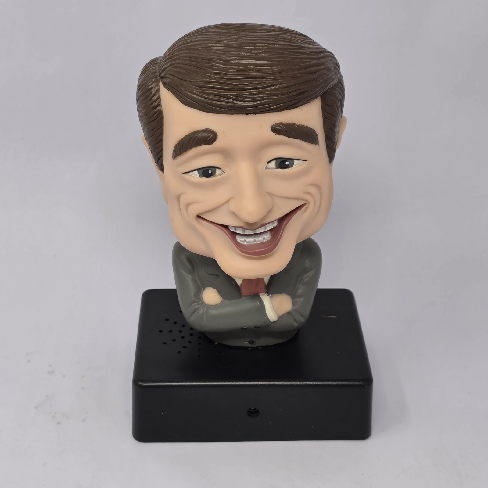 1991 Yes Man Talking Figure John Rau Executive Desk Toy – Works Intermittently