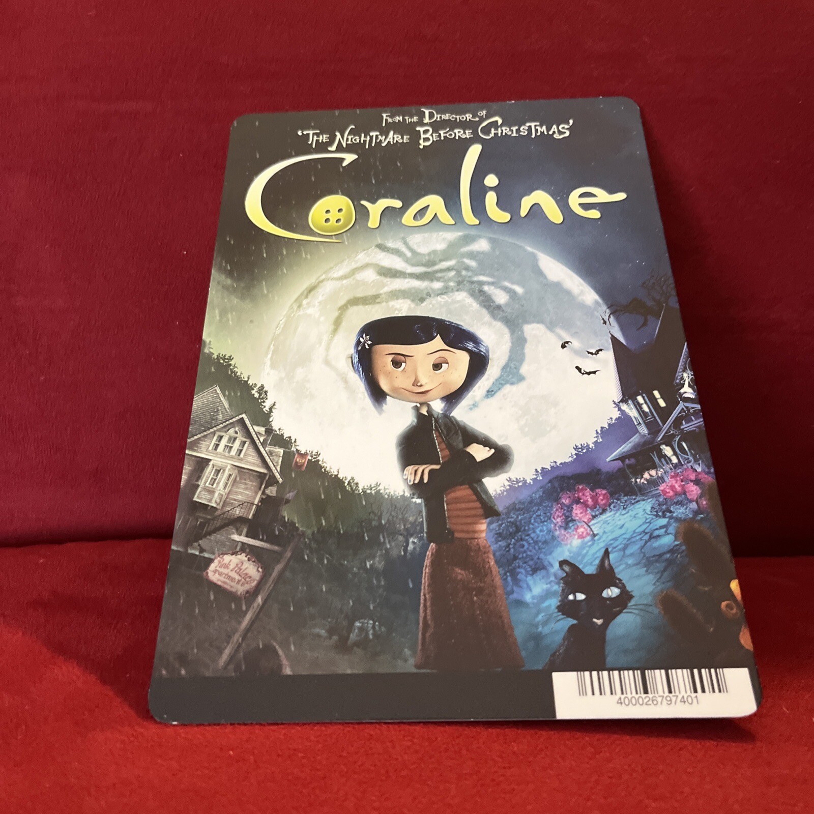 Blockbuster Movie Backer Card Mini Poster Art 5.5” x 8” Coraline Henry Selick