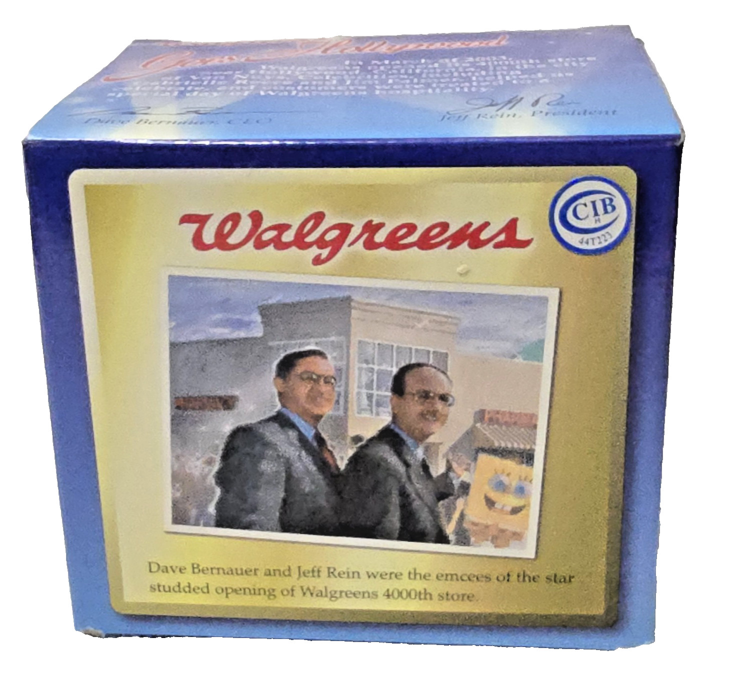 Walgreens 4000th Store Commemorative Mug 2003 BNIB Vintage Ceramic Cup