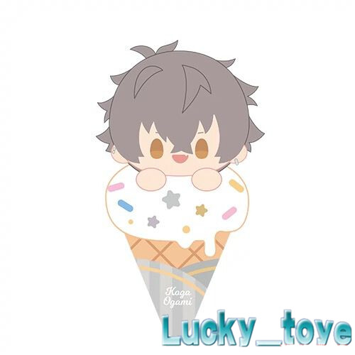18cm Official Ensemble Stars Sweet Food Series Plush Doll Toy Keychain Pendant