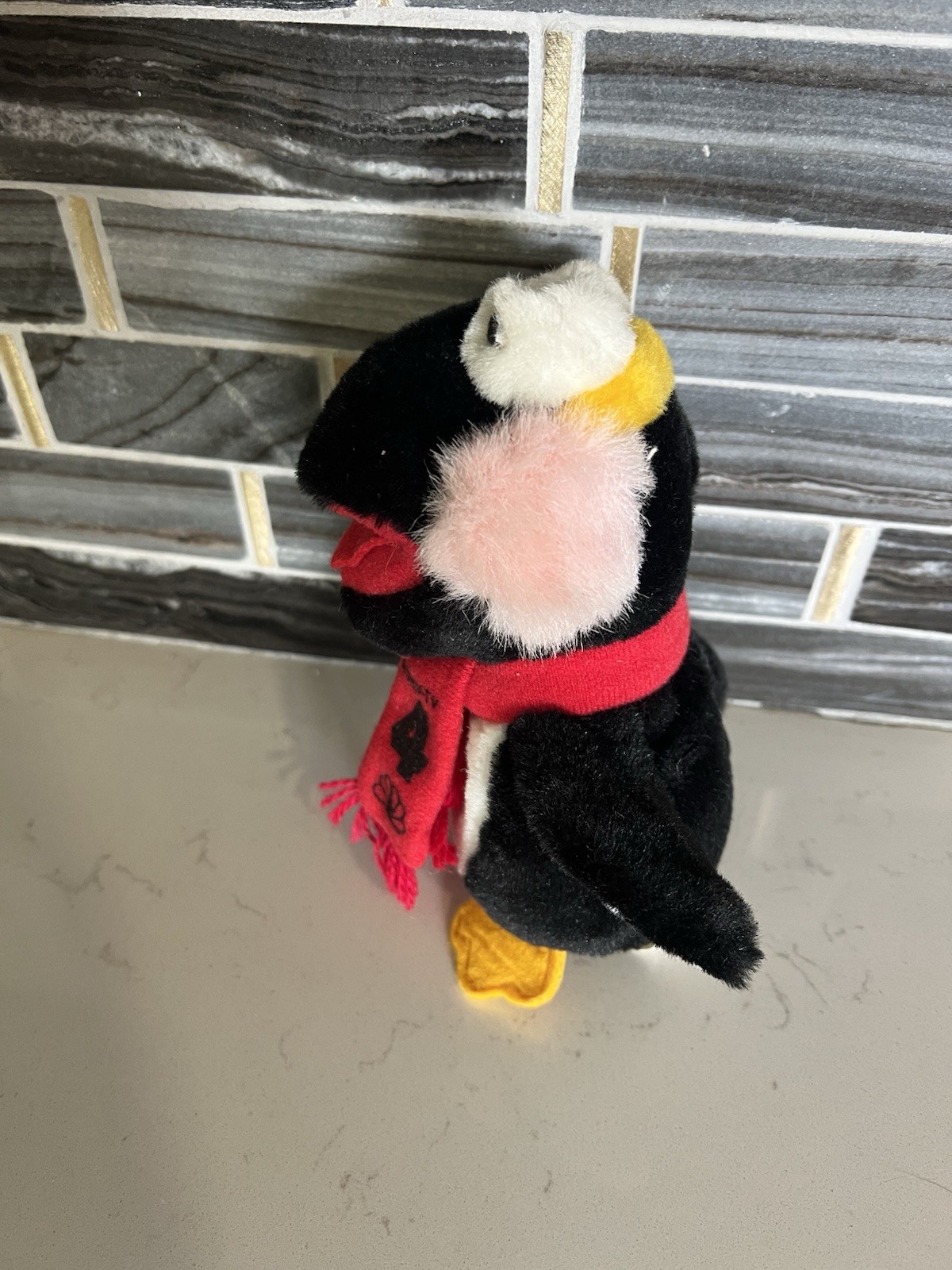 Snowbird stuffed penguin WSMV Channel Four Nashville TN Nice Plush 1997 Baby