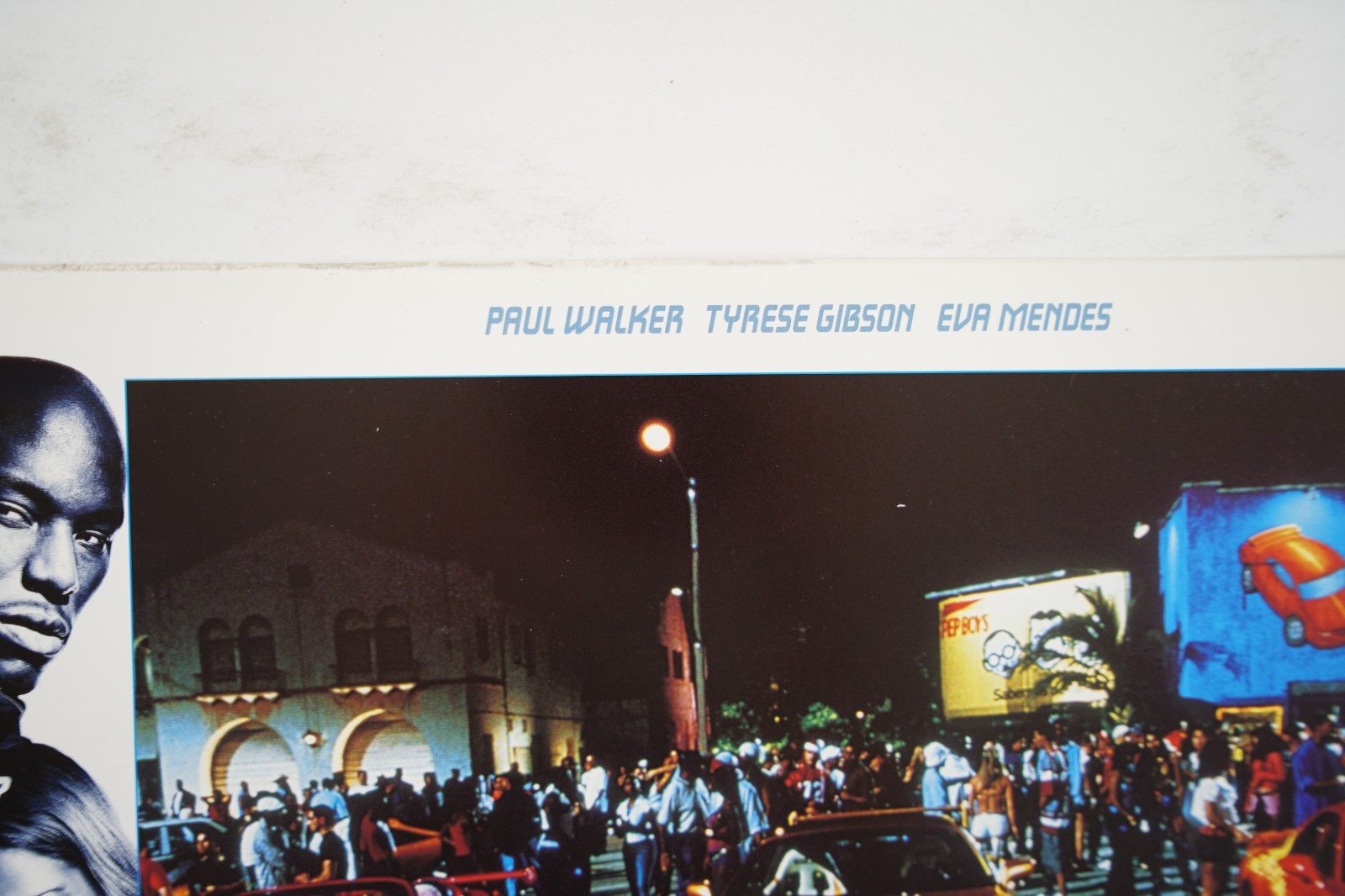 2 FAST AND 2 FURIOUS The Lot Set of 7 Orig. Movie Lobby Cards 2003 & PAUL WALKER