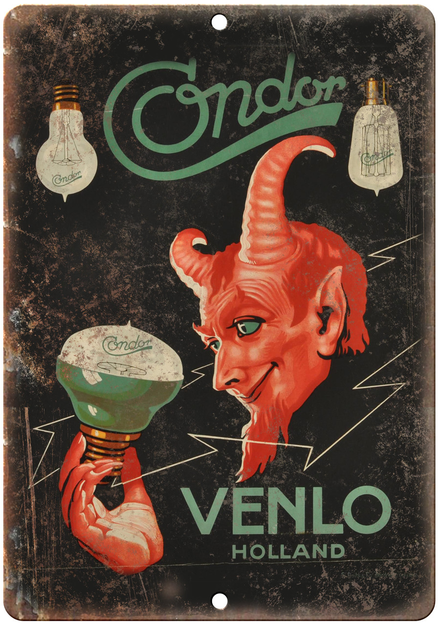 Condor Venlo Holland Magic Show 12″ x 9″ Reproduction Metal Sign ZH168