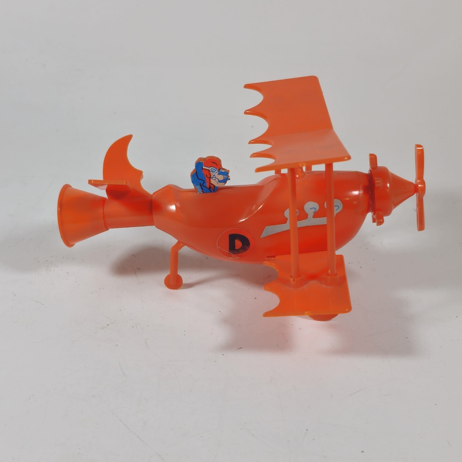 1969 Dick Dastardly Telescope Plastic Airplane RARE Kelloggs Cereal Mail In