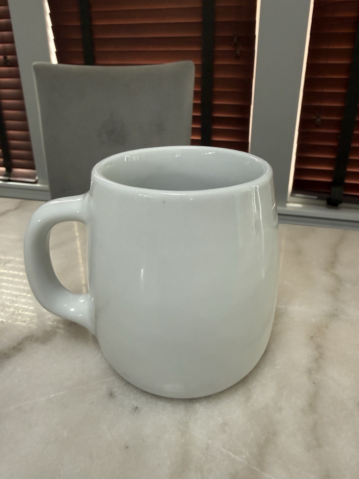 White Castle Ceramic Coffee Tea Mug 10oz Black Logo Heavy Stoneware