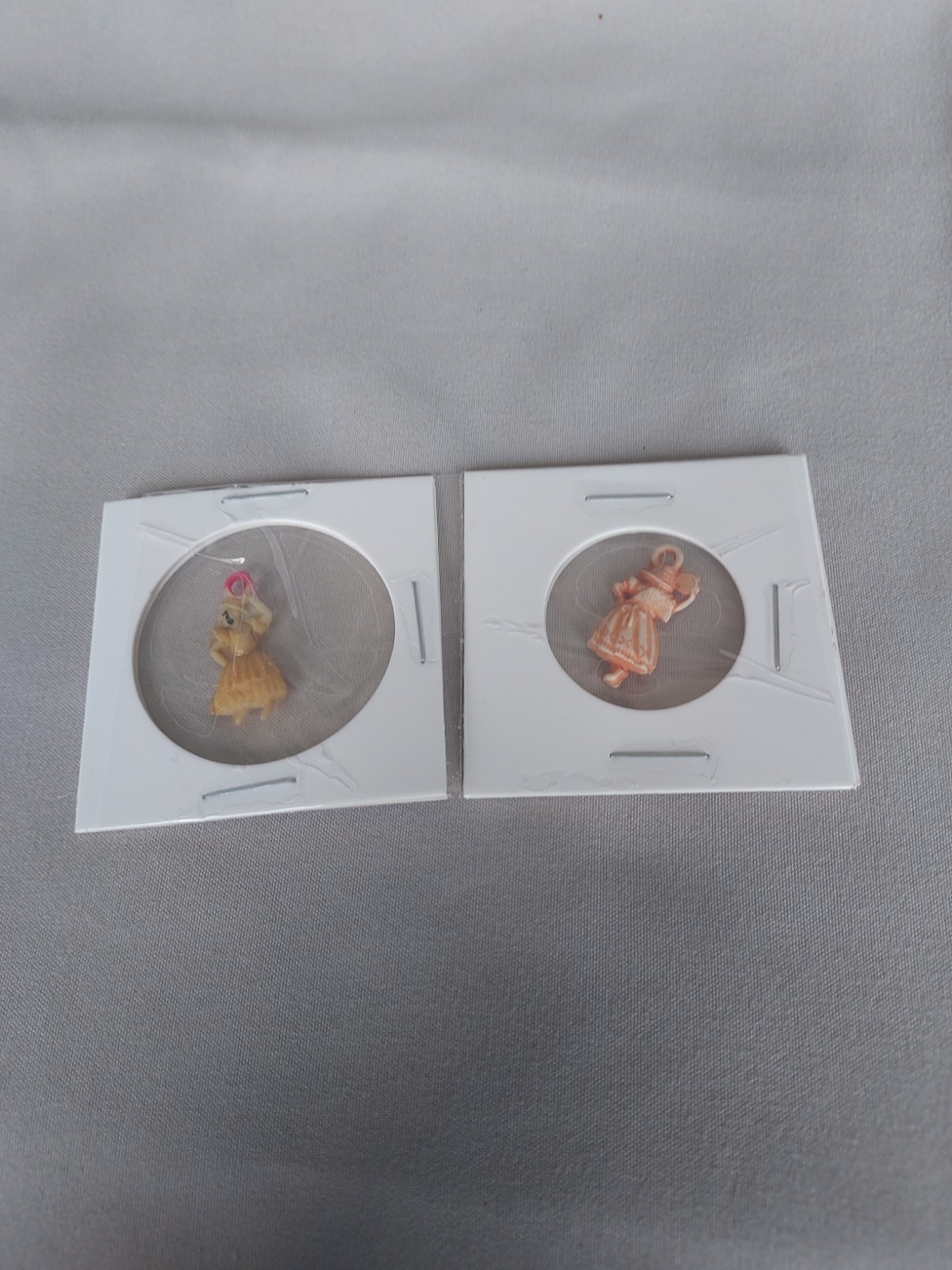 9 Vtg Celluloid Charms Prizes Premiums People Dancers Handpainted Japan