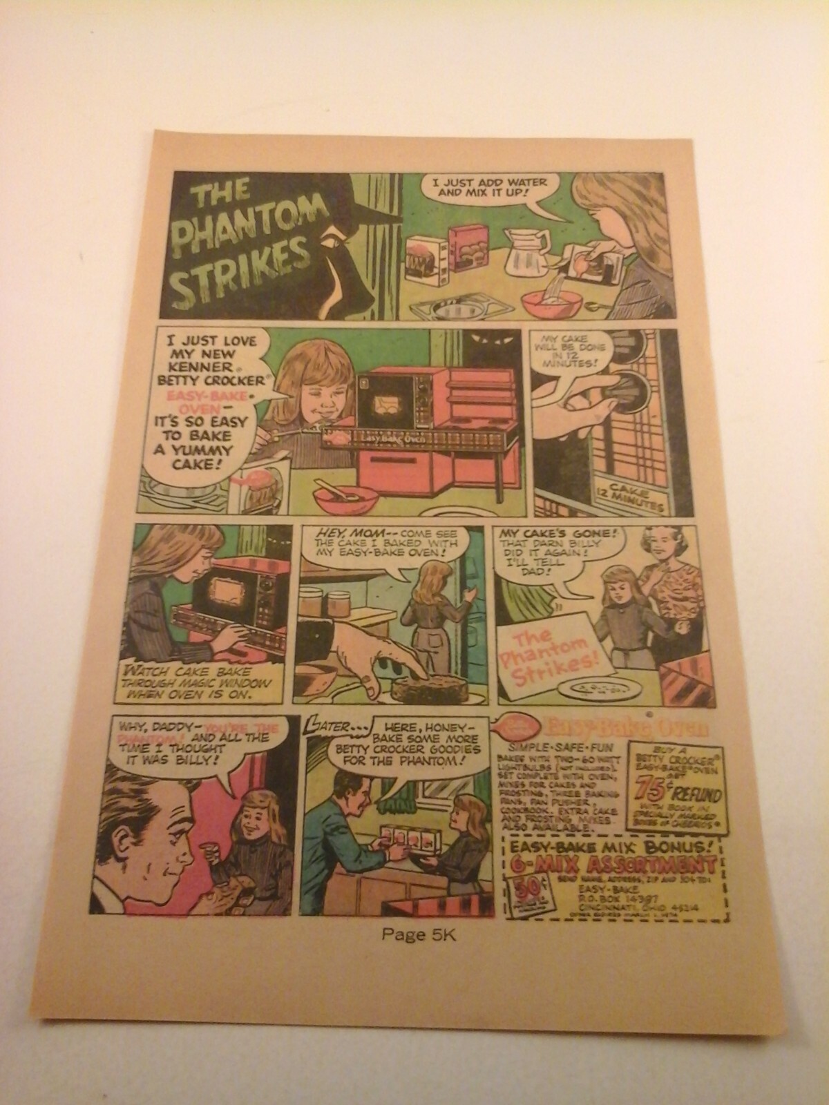 Vtg 1973 Toy Print Ad KENNER, SNOOPY TOOTHBRUSH & BETTY CROCKER EASY BAKE OVEN