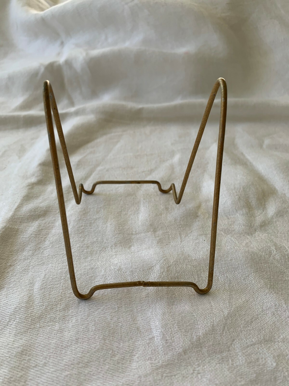 Metal Gold Finish Display Plate Rack Store Fixture Wire Several Available Adjust