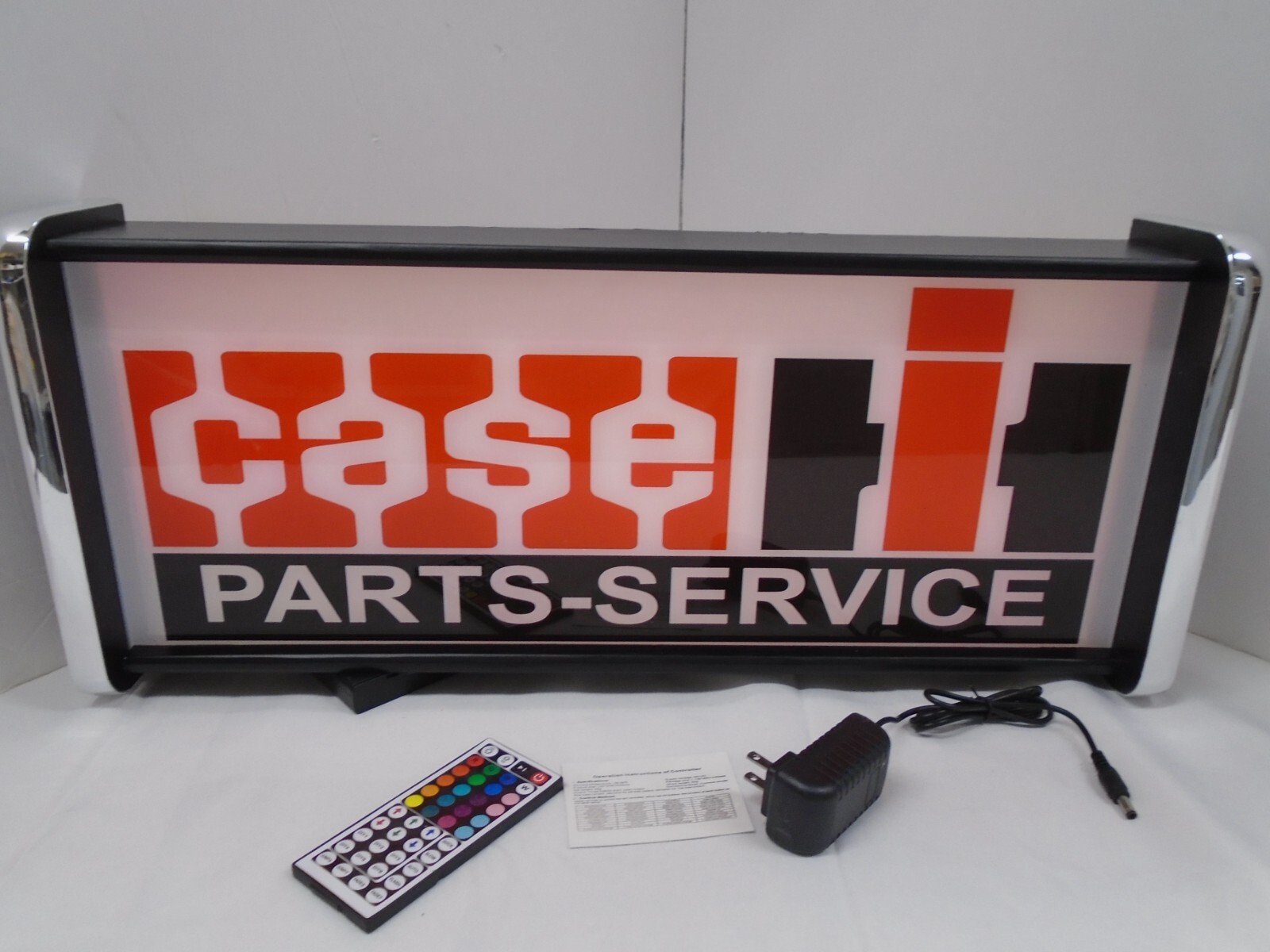 Case IH Parts Service LED Display lighted sign lightbox Wall hanging Light