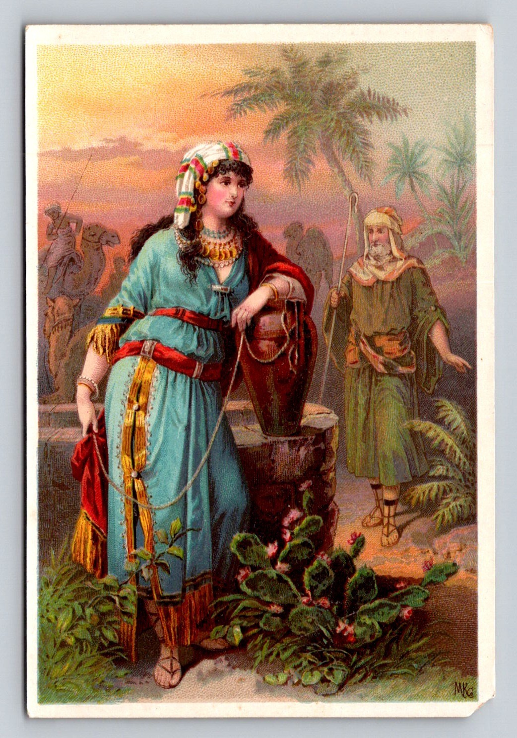 Dr Jaynes Rebekah At The Wall J E Huntt Prince George County Trade Card P295