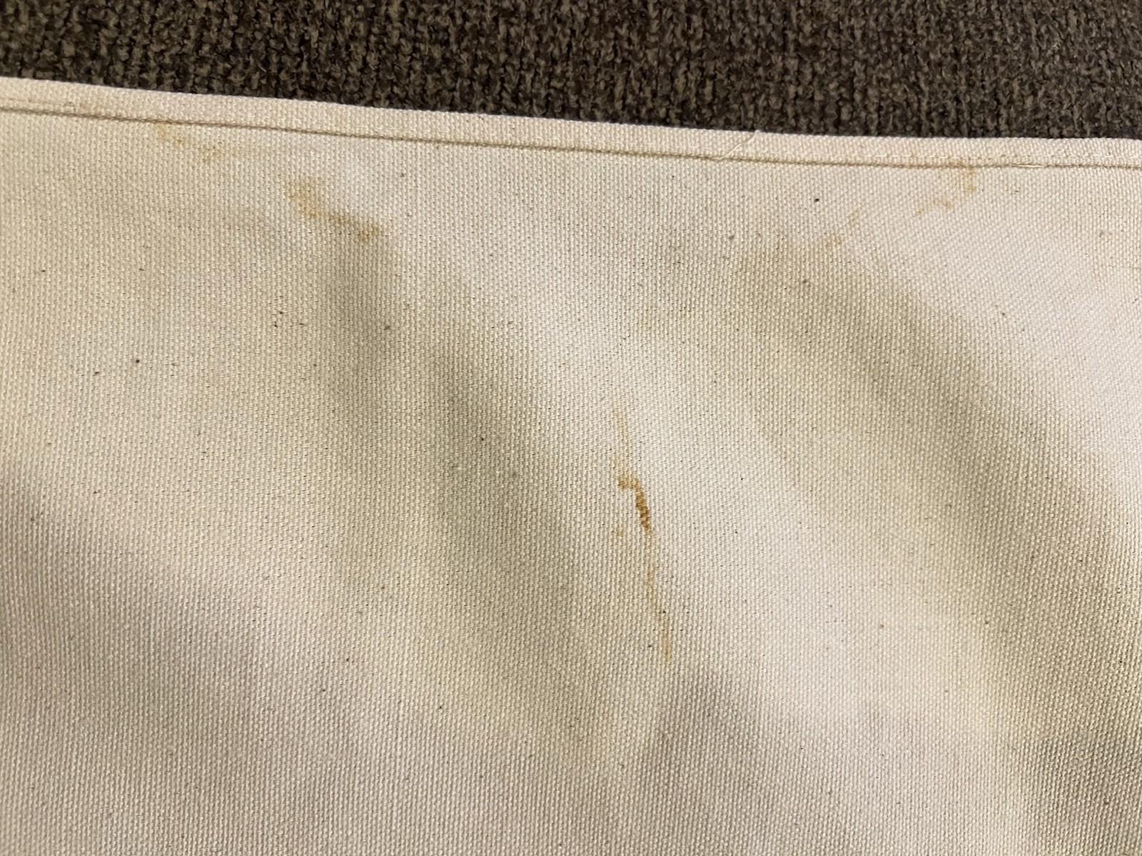RARE Vintage Orig 90s NIKE Swoosh Retail Banner Canvas Cloth Wood Dowel Inserts