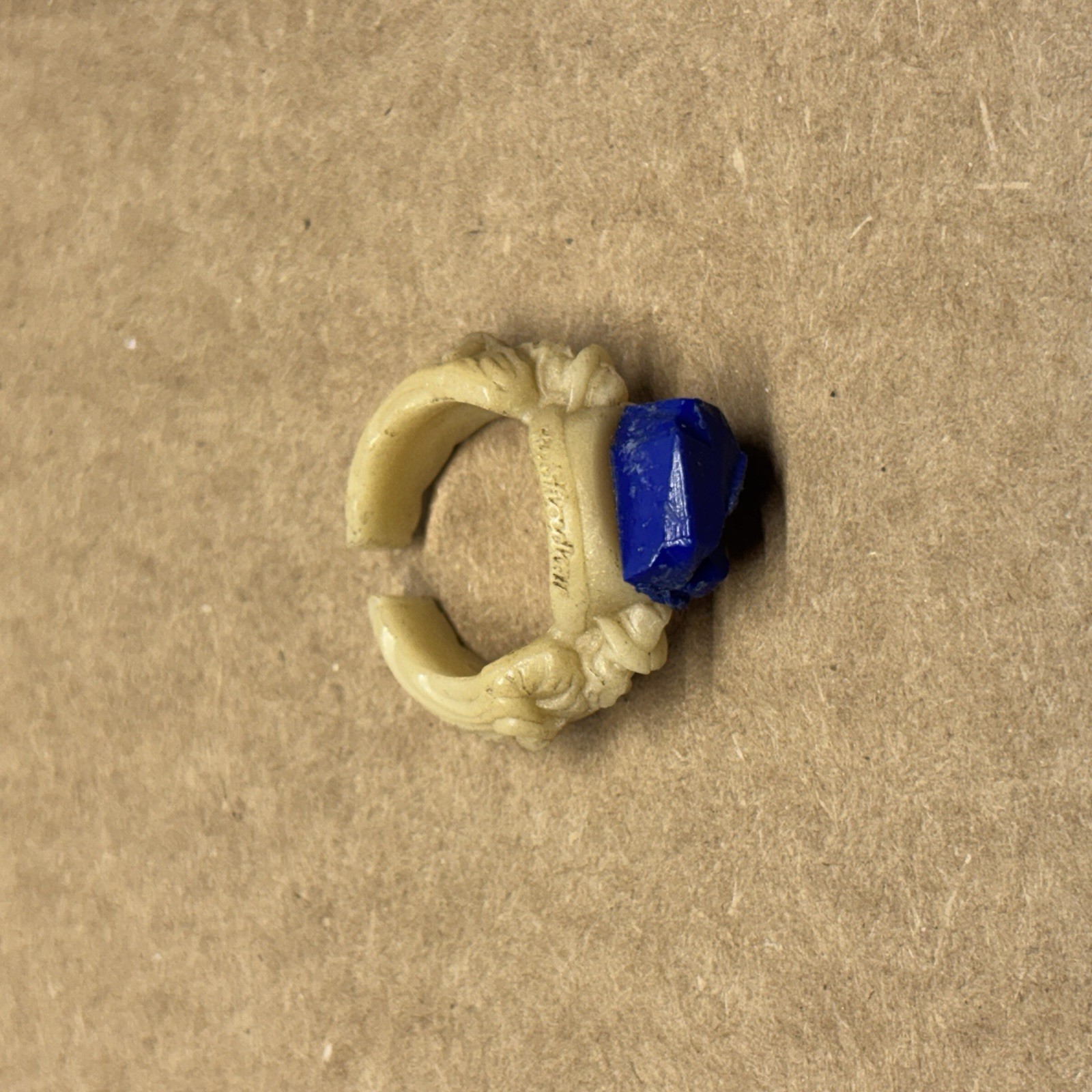 #74 Shadow Blue Coal Ring – 1941 – Rare Glow In Dark Vintage