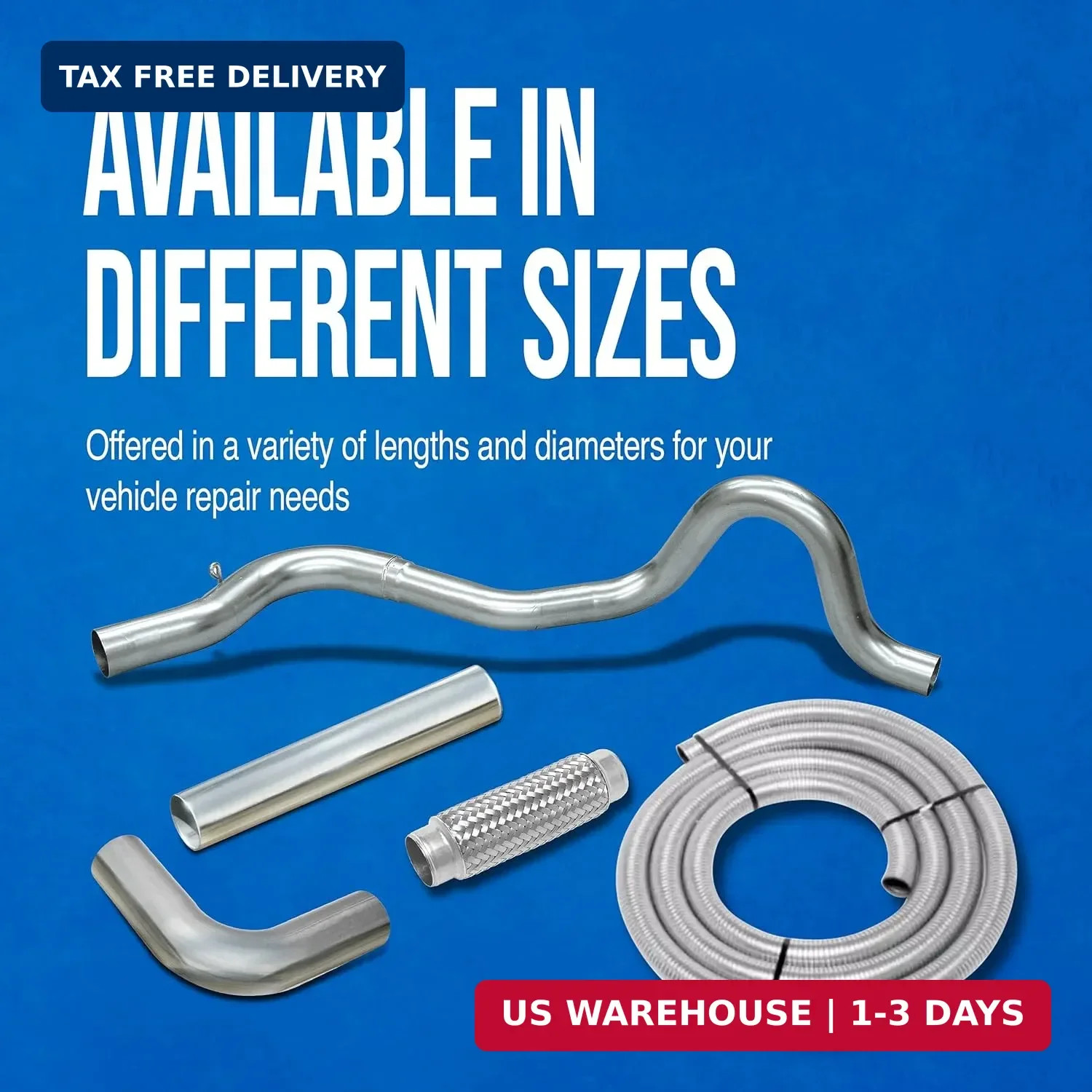 Walker Heavy Duty 41909 Exhaust Reduction Pipe 5″ Inlet (ID) 4″ Outlet (OD)