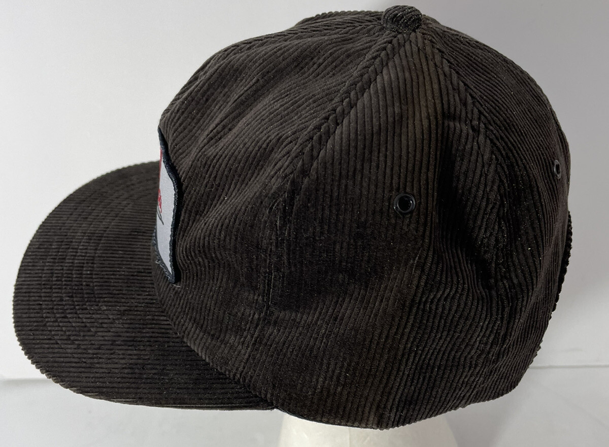Vintage Couduroy Snapback K Products Hat L&S Plumbing Co Made In The USA