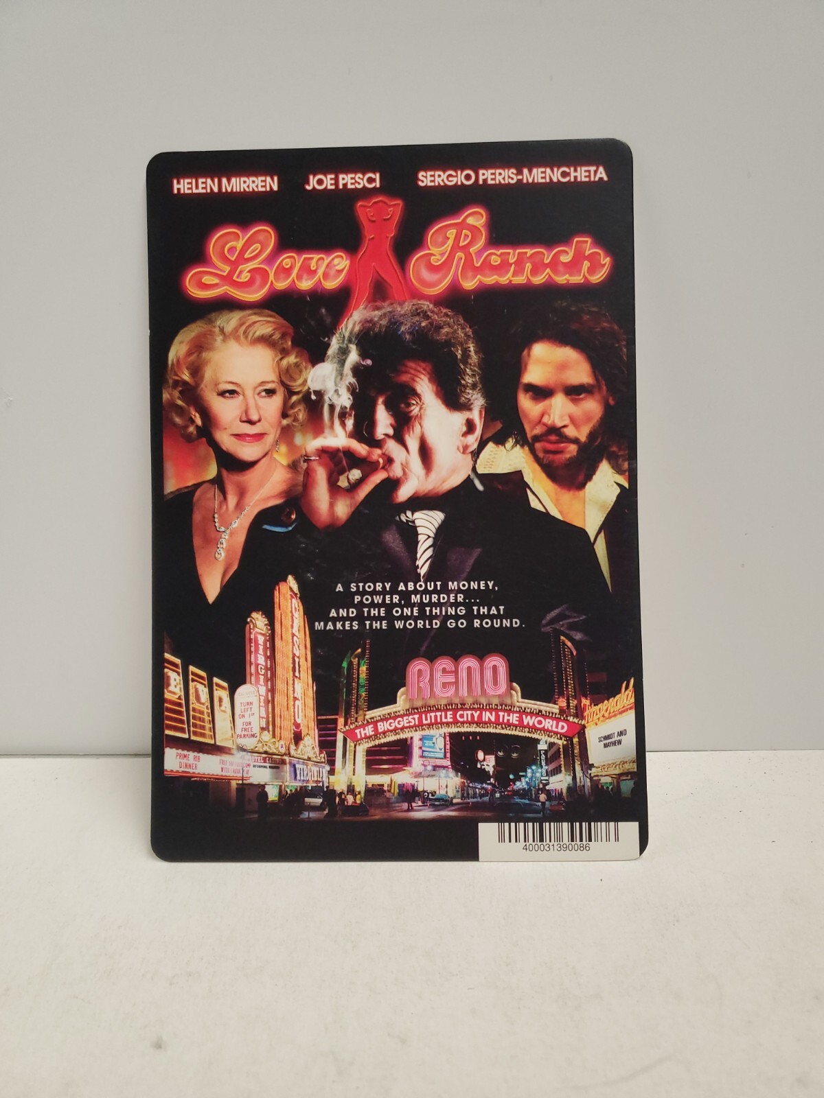 Love Ranch BLOCKBUSTER DVD BACKER CARD ONLY 5.5″X8″