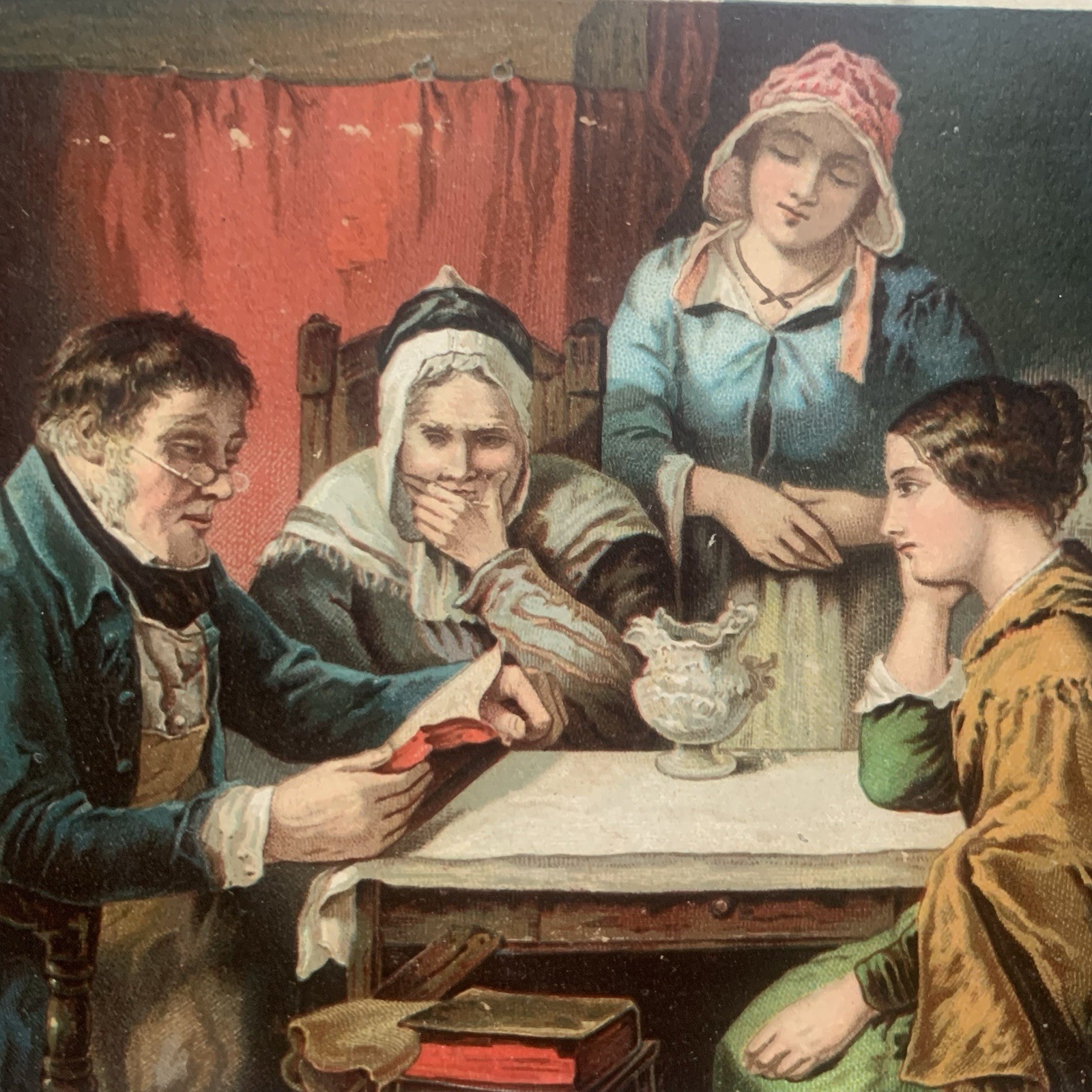 Dr Jaynes Tonic Words of Comfort Hixson Rodbourne & Co Van Ettenville Trade Card