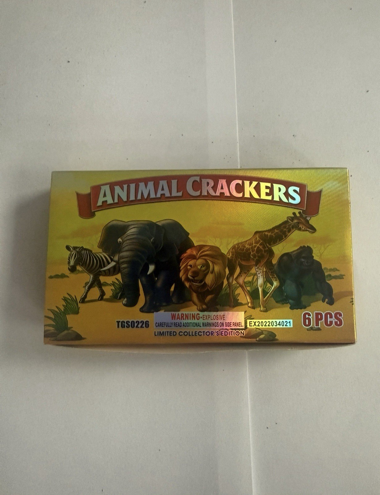 Animal Crackers Art label!