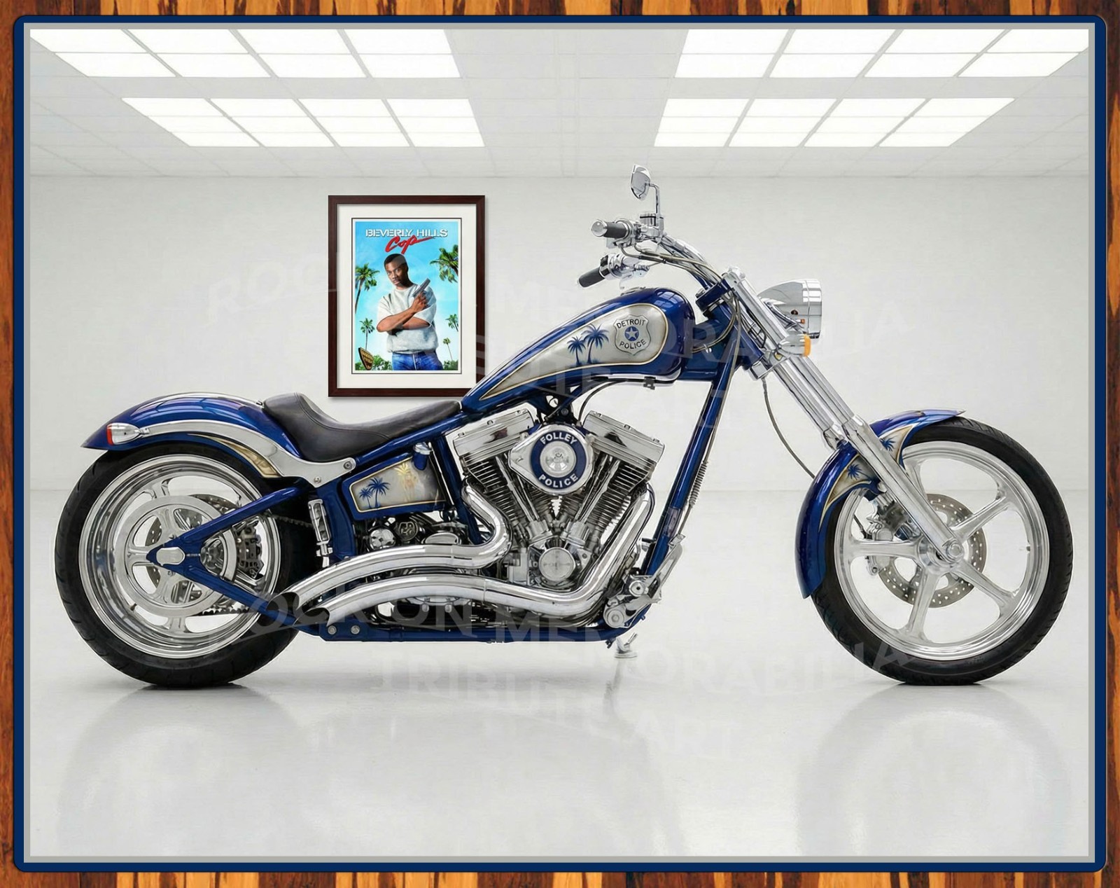 Beverly Hills Cop – Custom Chopper – Premium Aluminum Metal Sign 11″ x 14