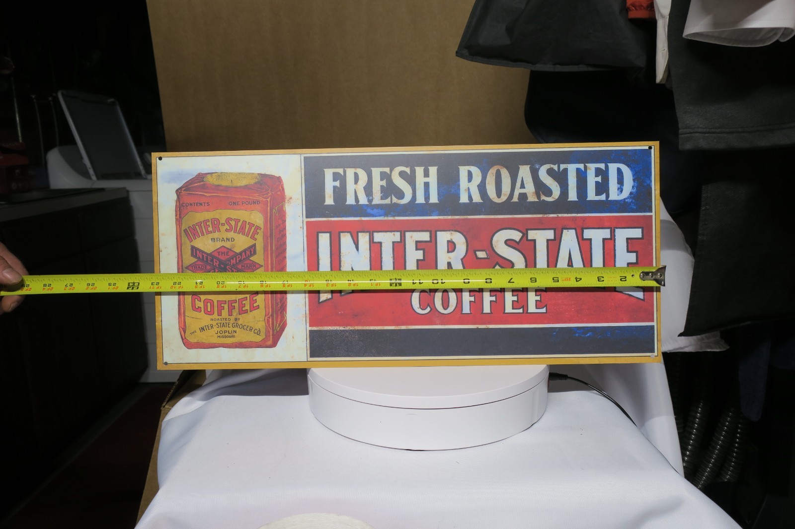 Interstate Coffee Metal Sign – Reproduction