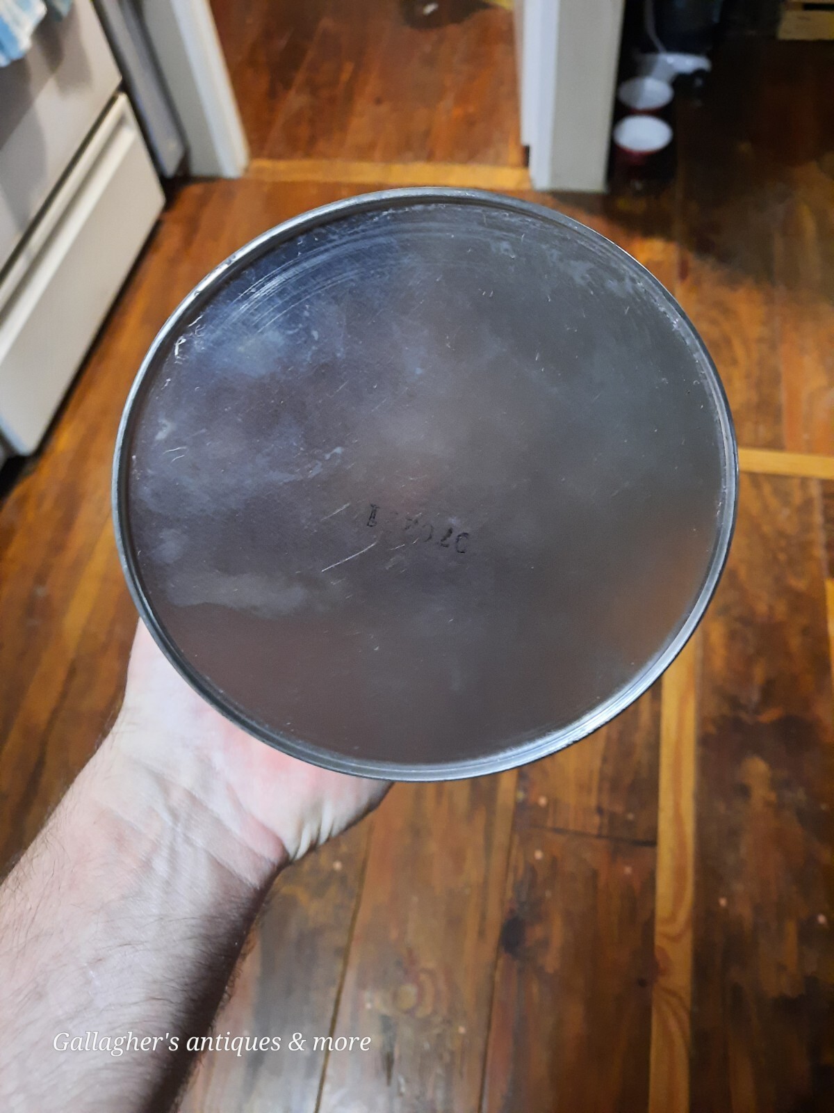 Clean Vintage Campfire Marshmallow Replica Tin Borden 1 Pound Can