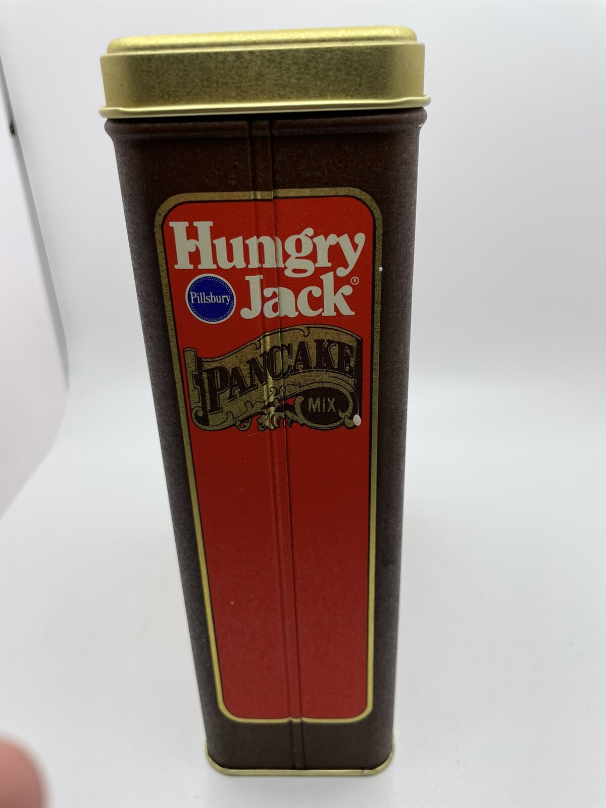 Vintage Pillsbury Hungry Jack PanCake Mix(Empty) Tin Box