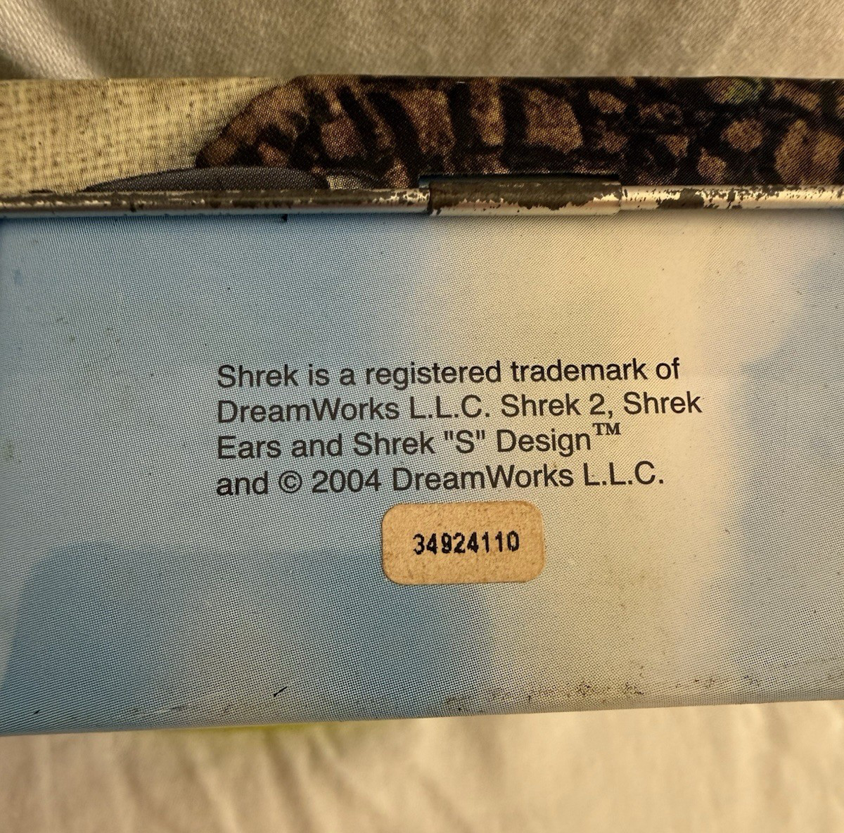 SHREK 2 Collectable Candy Tin w/ Handle 2004 Dreamworks