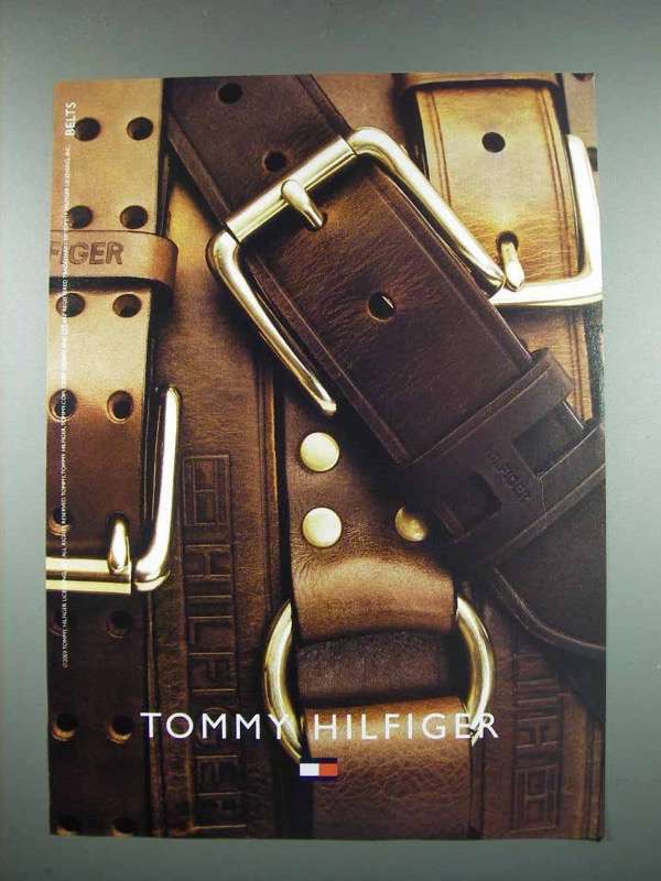 2003 Tommy Hilfiger Fashion Ad – Belts