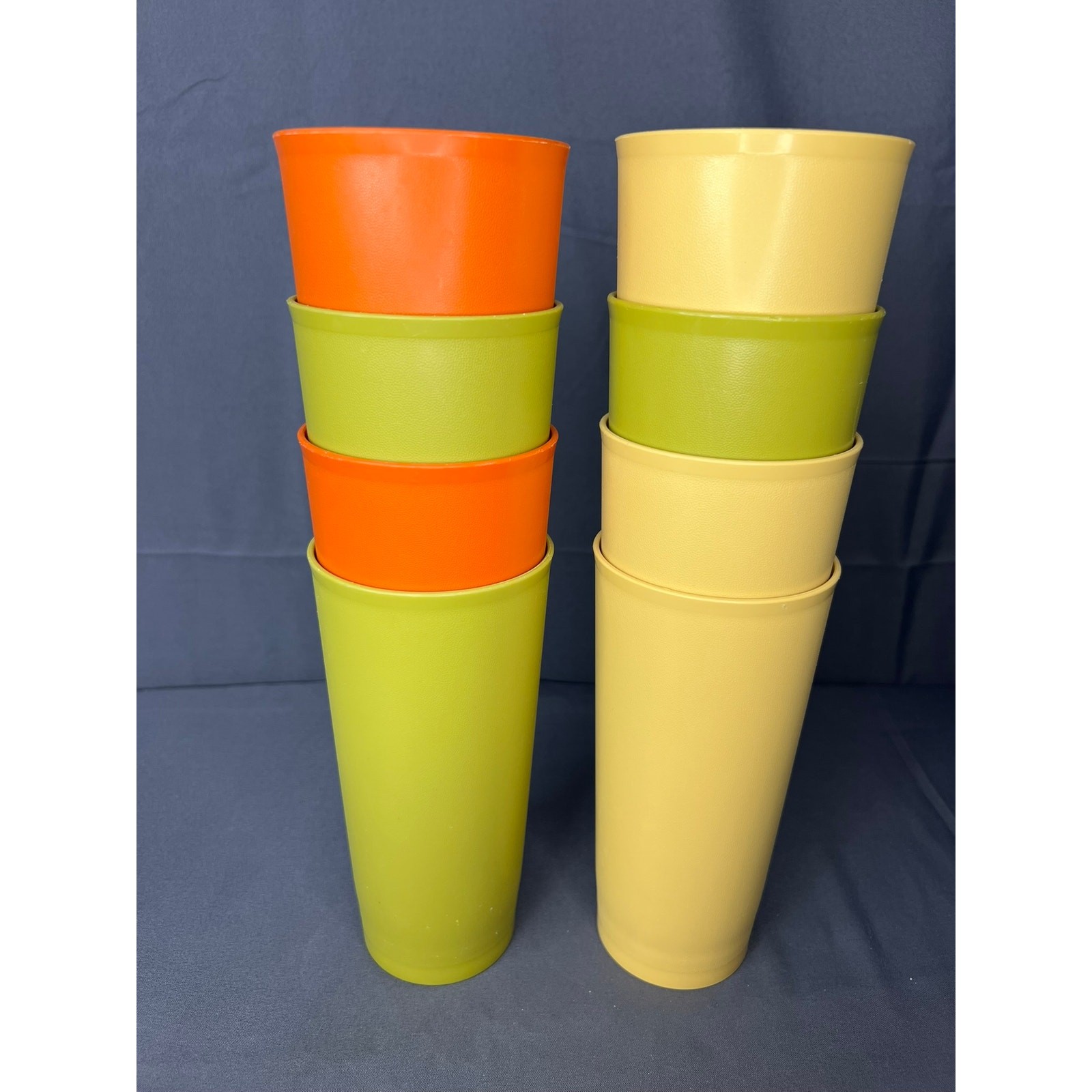Vintage Tupperware Tumblers Set of 8