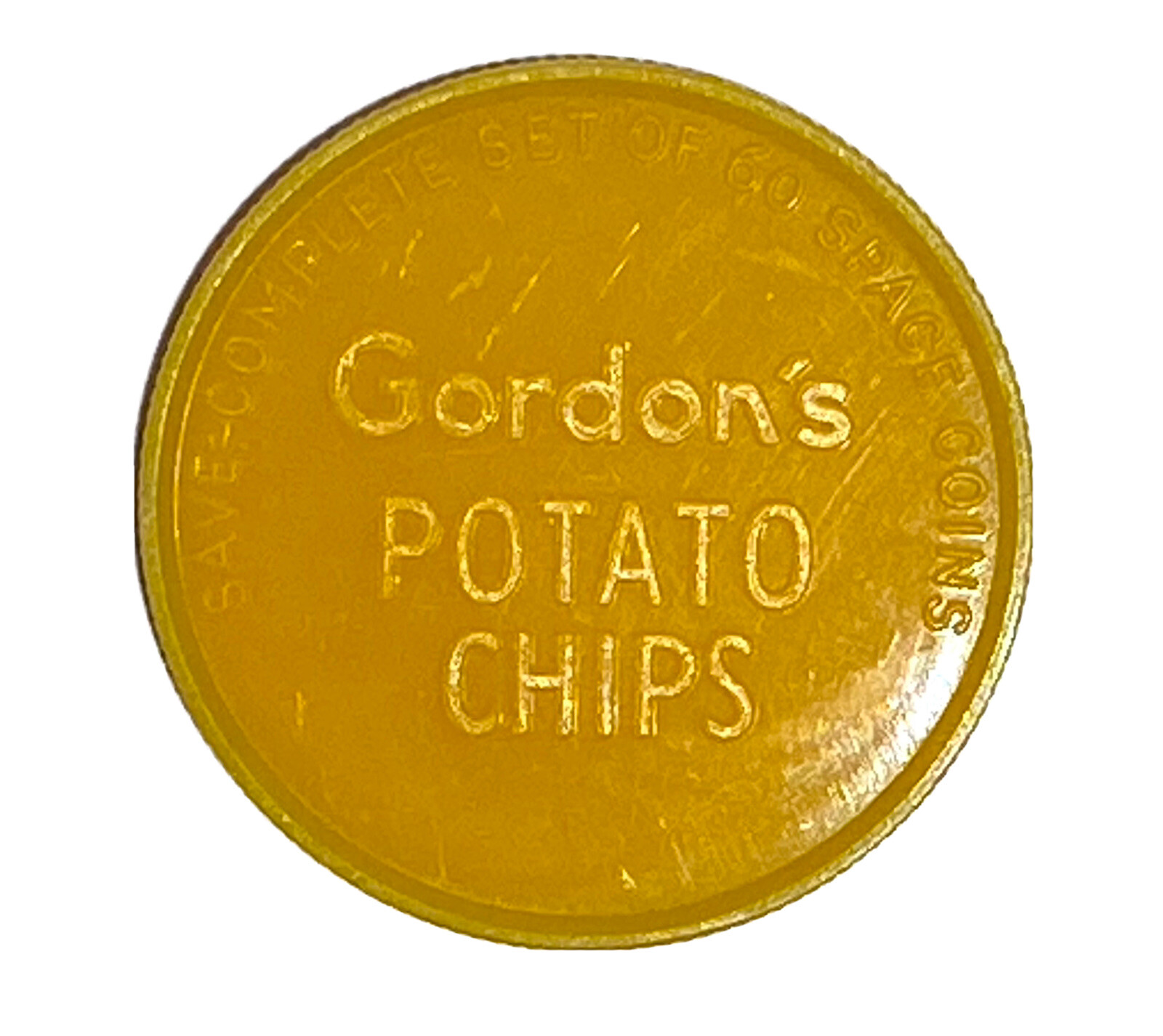 VTG Gordon’s Potato Chips Space Coin # 58 Space Station USSR Artist’s Conception